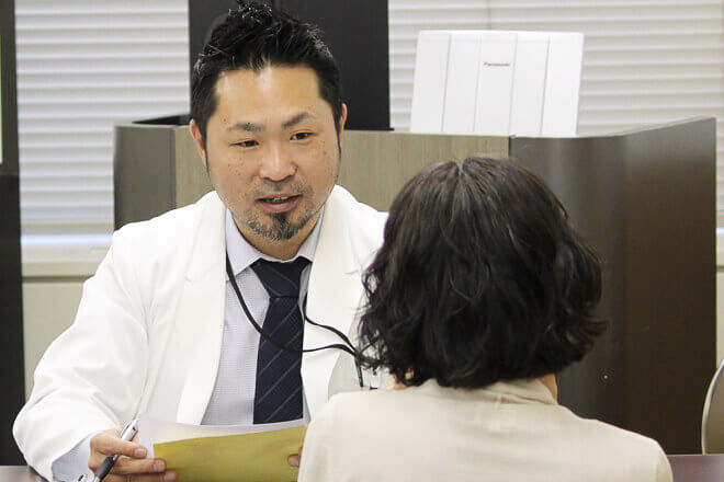 患者様の立場になって説明・治療